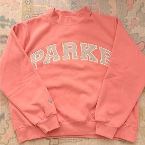 Parke Women's Blush mockneck Sweatshirt